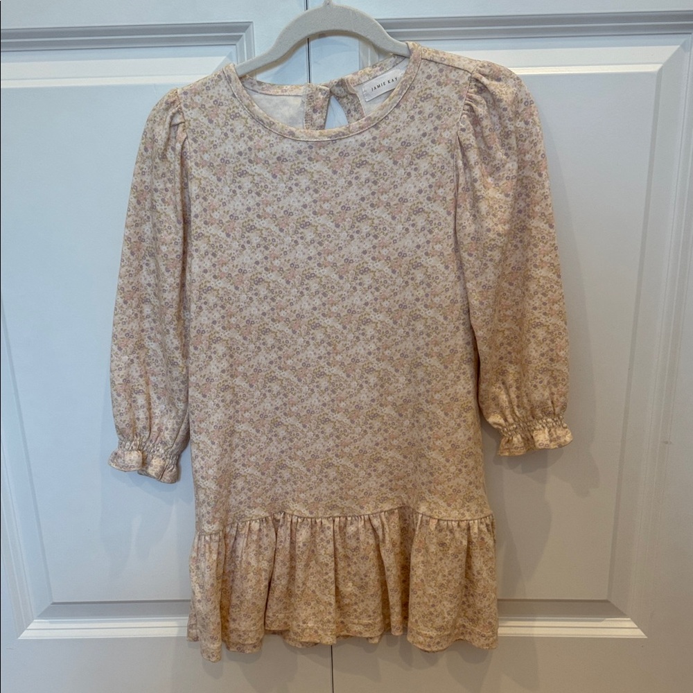 Jamie Kay Floral Cream Kids Dress
